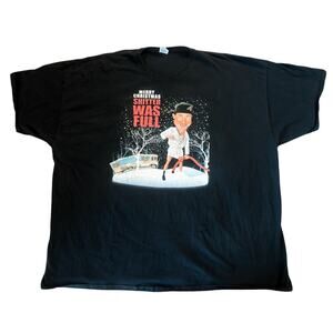 Christmas Vacation Black Short Sleeve T-Shirt Mens Size 5XL